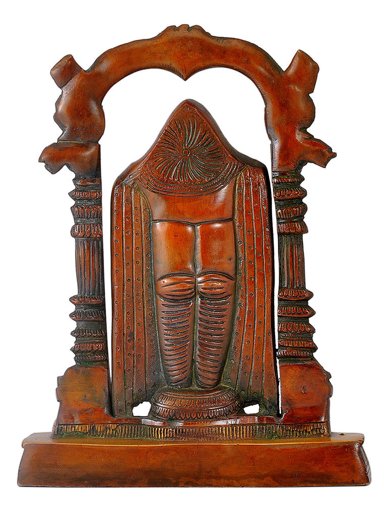 Lord Tirupati Balaji Brass Statue for Home Temple