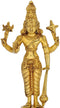 Brass God Vishnu Statue