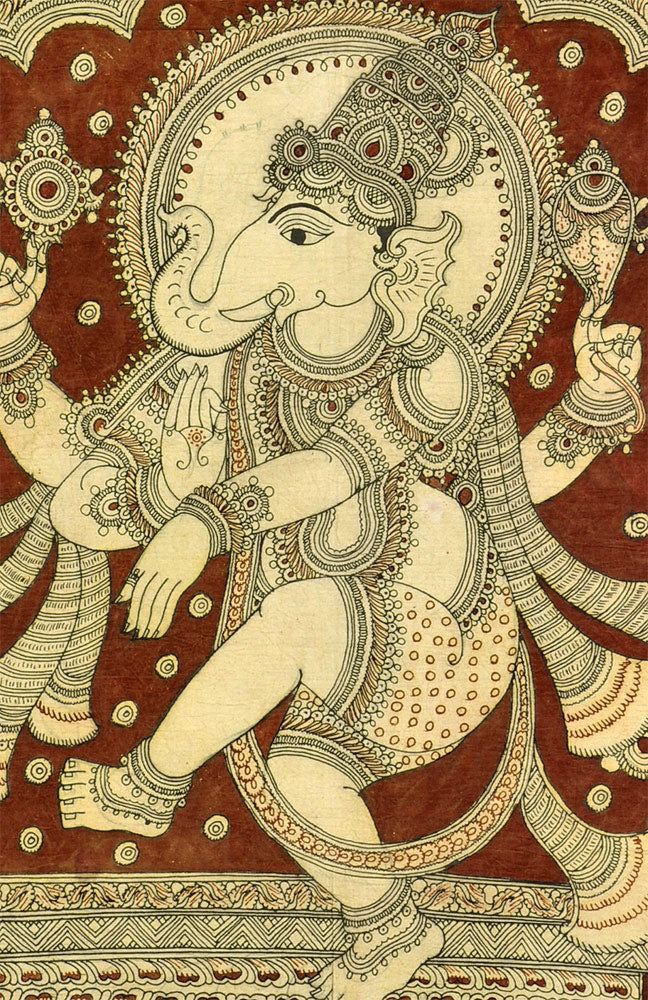 Dancing Ganesha Painting