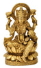 Lakshmi Mata 'Goddess of  Wealth' Brass Sculpture