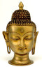 Serene Buddha - Brass Statuette