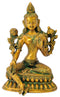 Tara Statue in Antique Golden Finish