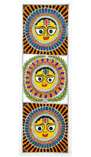 God of Light 'Sun' - Madhubani Painting