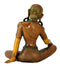 Golden Brown Finish Devi Tara Brass Statue