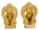 Ganesha Lakshmi Brass Idols