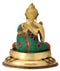 Abhaya Mudra Buddha Inlay Statue