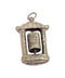 Buddhist Mantra Wheel Pendant - Sterling Silver