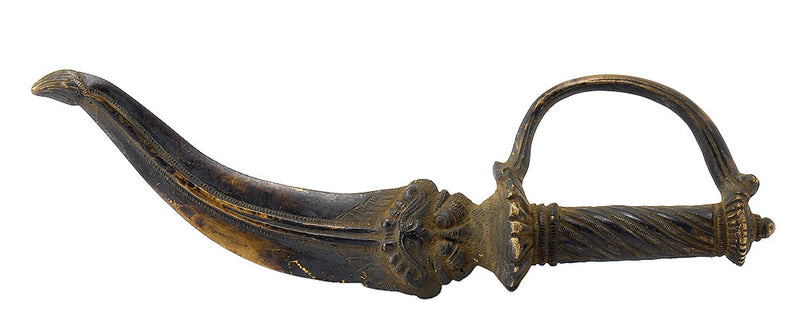 Indian Khanjar Dagger Replica in Antique Finish