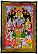 Shri Satyanarayan Puja Cotton Painting