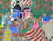 Sri Sri Radha Krishna - Madhubani Painting