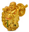 Golden Laughing Buddha Resin Statue