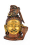Moustached Shiva Head 10"