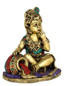 Baby Krishna Eating Butter