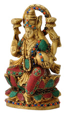 Devi Mahalakshmi with Pot of Money
