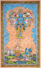 Virat Rupa of Sri Krishna - Pattachitra Painting