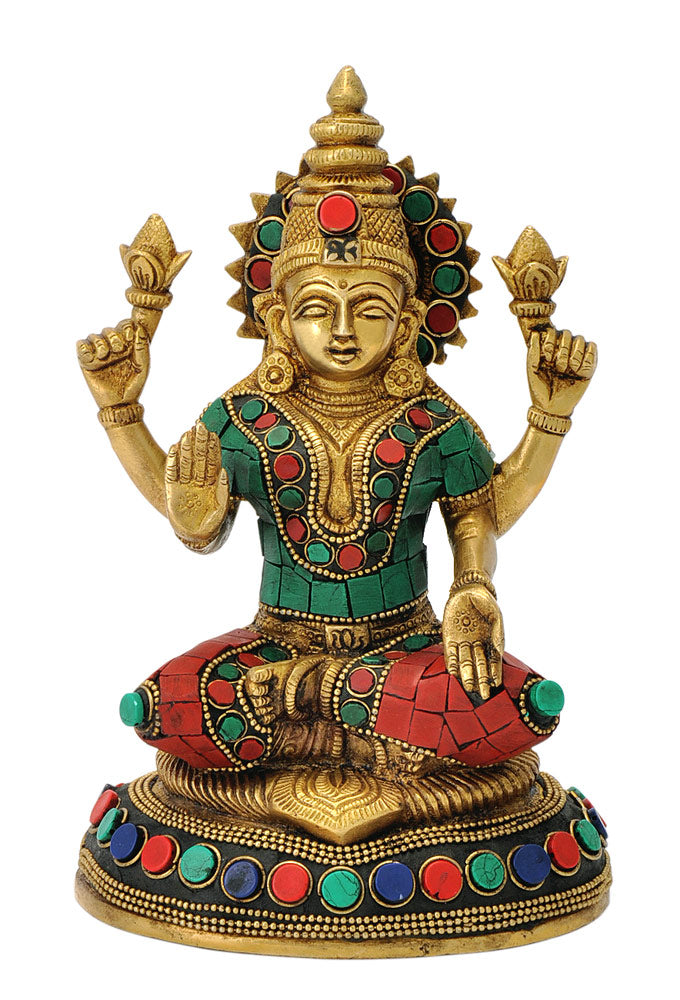 Ornate Goddess Lakshmi Ma