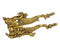 King and Queen Decorative Brass Betel Nut Cutter