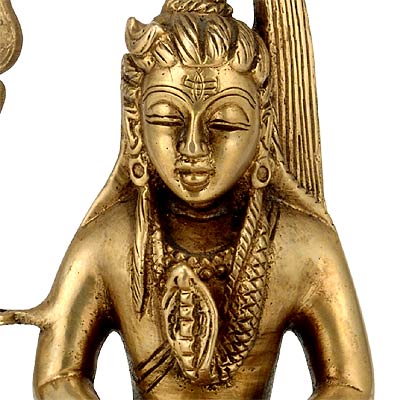 Ascetic God Shiva - Brass Statuette