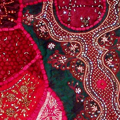 The Party - Embroidered Wall Hanging