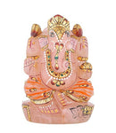 Every One Loves Ganesha - Rose Quartz Statue