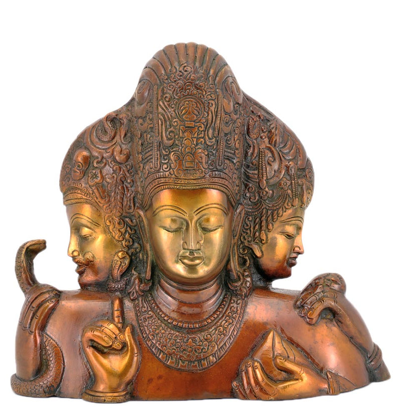 'Trimurti' Brahma VIshnu Mehesh