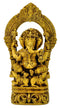 Lord Vinayaka Sculpture with Carved Aureole