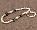 Pearl Necklace 'Moon Shine'