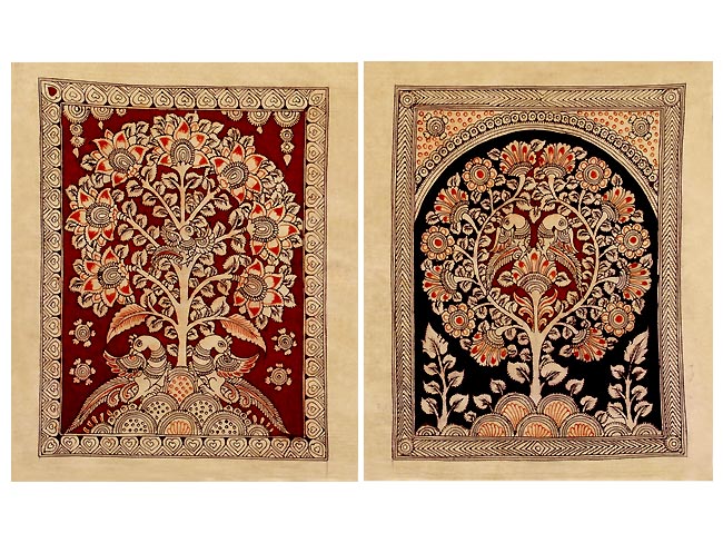 Day n Night - Kalamkari Paintings (set of 2)