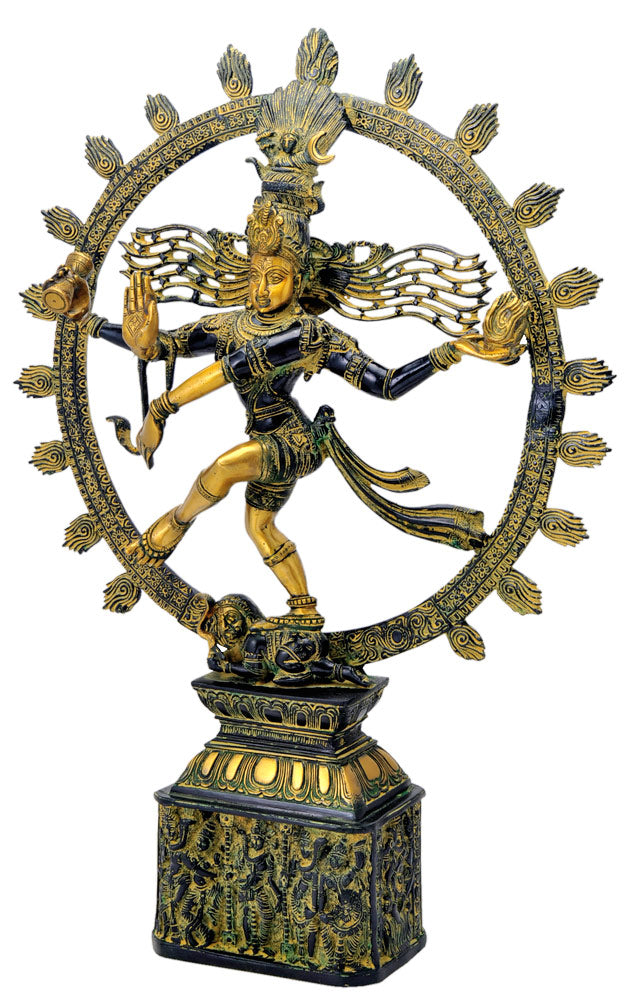 Lord Natraj Brass Sculpture