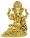Blessing Ganesha - Brass Statue