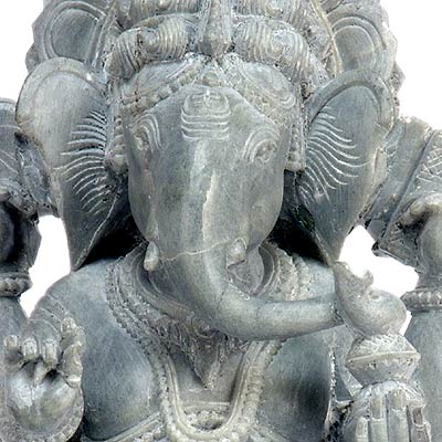 Lord Ganesha - Stone Statuette