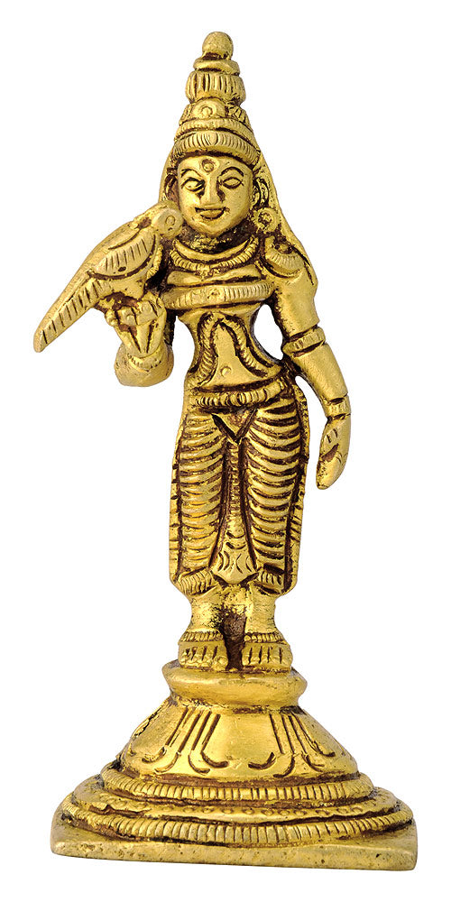 Small Statue of Goddess Meenakshi
