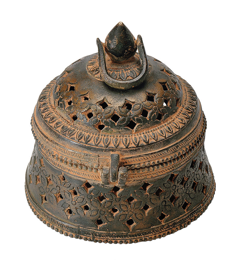 Antiquated Decorative Brass Box Rustic Finish
