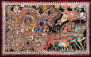 Awake & Arise! O Arujna - Cotton Kalamkari Painting