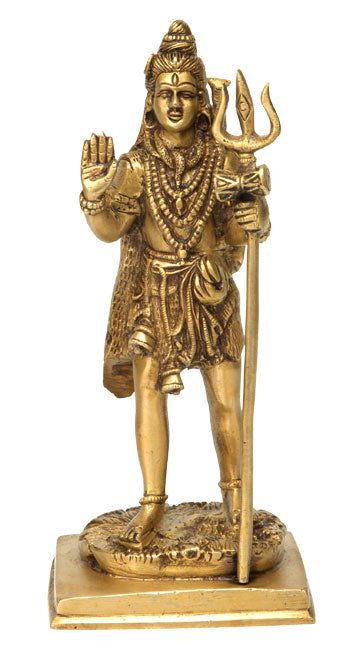 God Neelkantha Mahadeva - Brass Statue