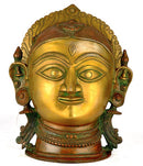 Goddess Shakti Head in Classical Style 11.50"