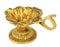 Ornate Brass Diya Lamp