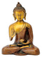 Serene Blessing Buddha Sculpture
