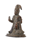Abhaya Mudra Hanuman Statue in Old Copper Finish