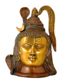 Lord Shiva Brass Head