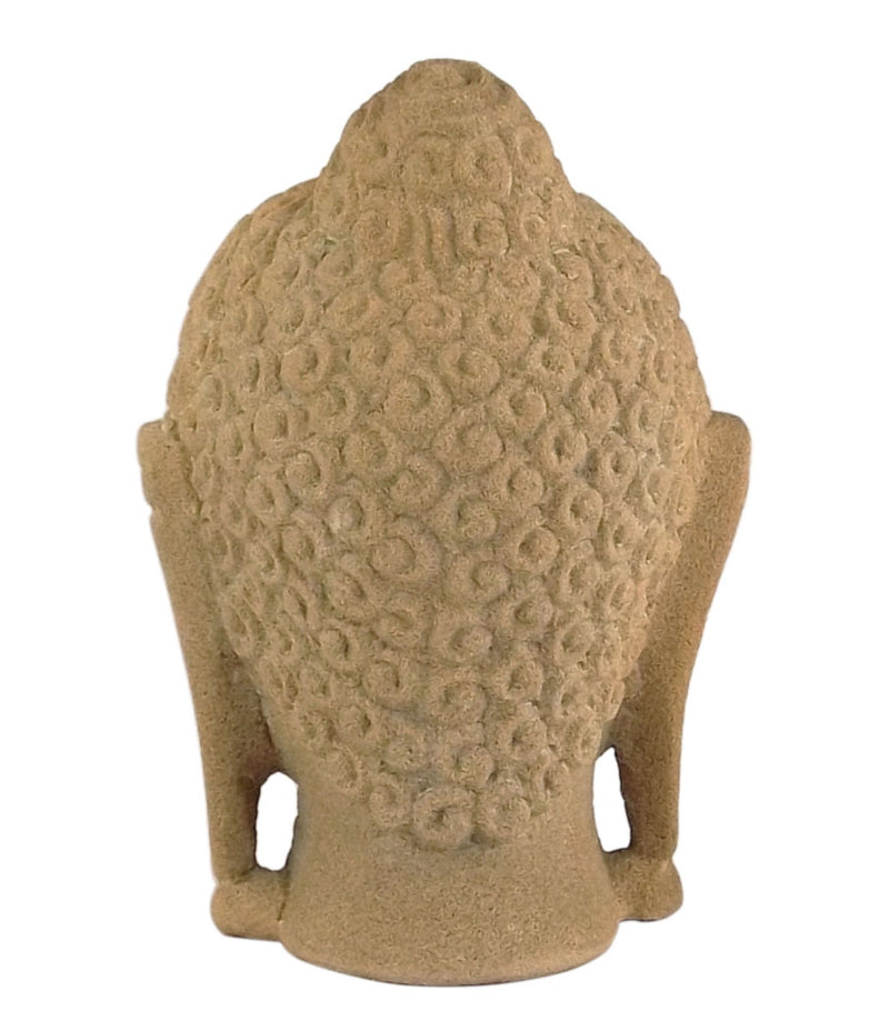 Hand Crafted Buddha Decorative Head - Fine Stone Carving