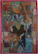 Embroidered Wall Hanging 'Nostalgia'