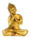 Resting Buddha Fine Finish Brass Statue