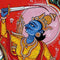 "Lord Kalki" Vishnu Dashavtar Patachitra Painting 19"