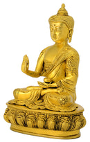 Fine Medicine Buddha Brass Statue