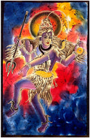 Nataraj Lord Shiva - Batik Painting
