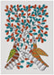 Tree of Life with Birds - Folkart Gond Painting