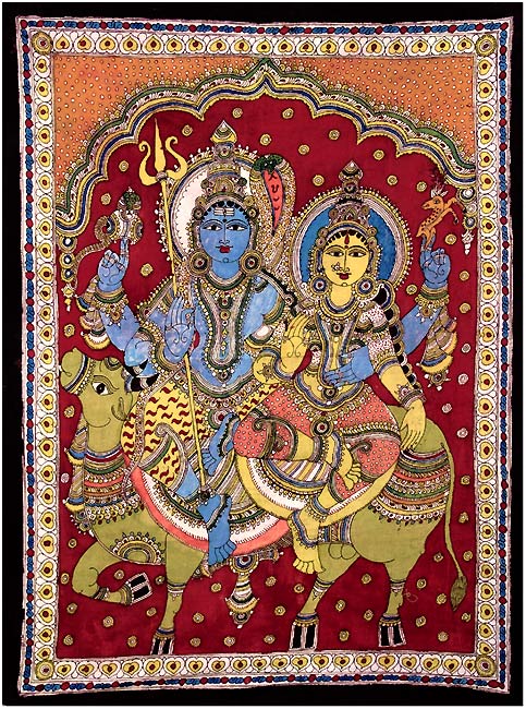Gauri Shankar Seated on Nandi
