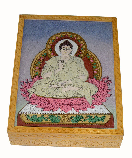 Celestial Buddha-Gemstone Box