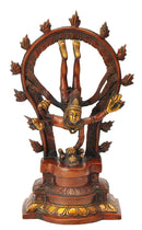 Unique Dancing Shiva Nataraja Antiquated Figure